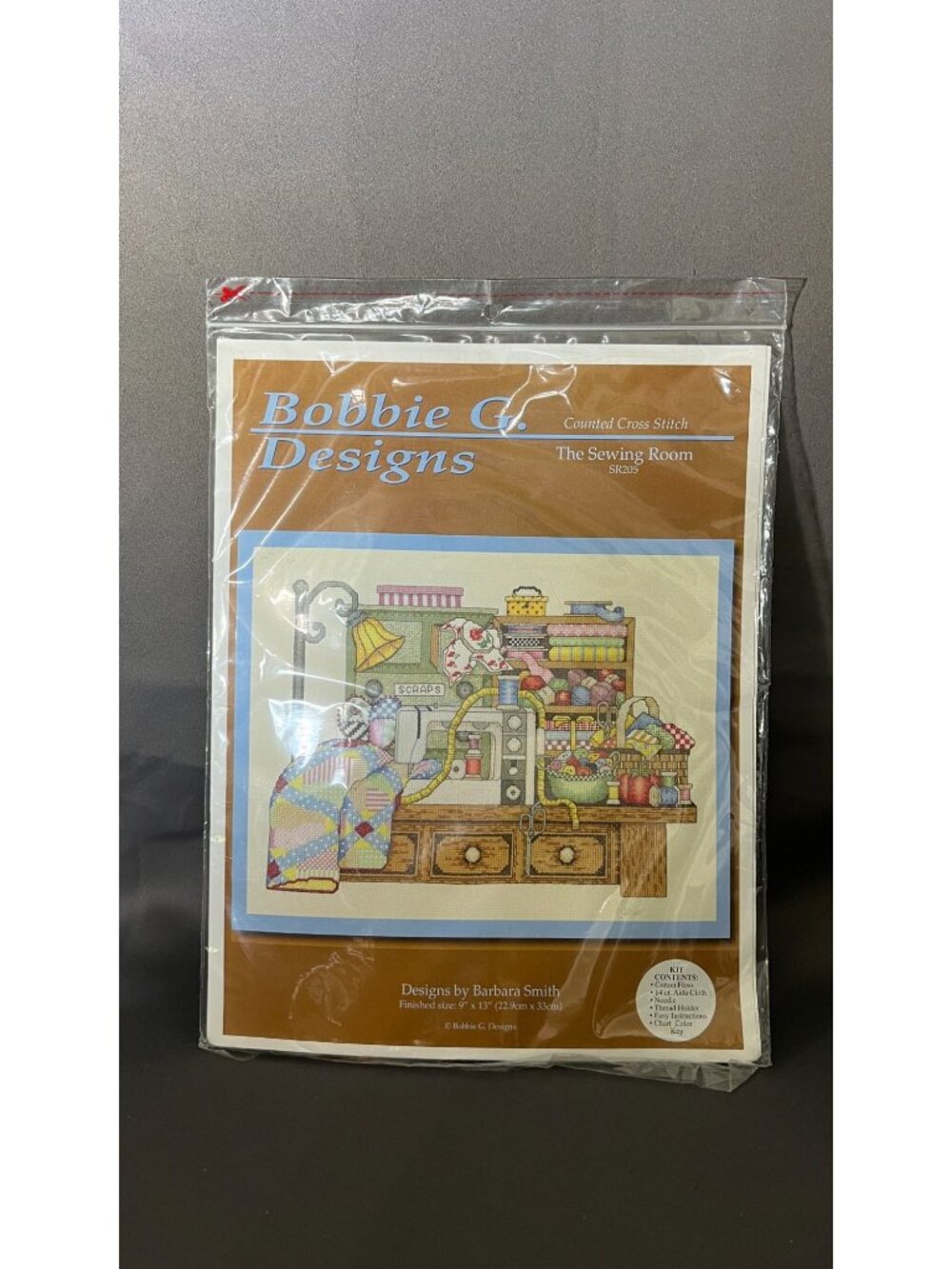 Bobbie G. Designs The Sewing Room Cross Stitch Kit